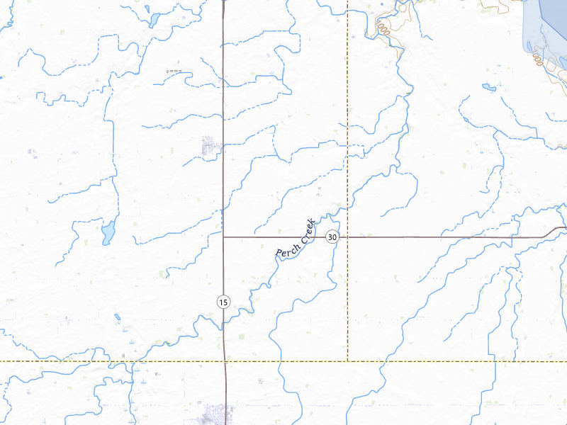 NEXRAD radar-signature map of the hail storm over Lewisville, MN on Mar 6, 2026