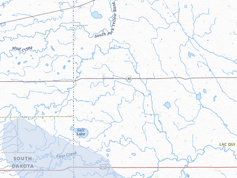 NEXRAD radar-signature map of the hail storm over Marietta, MN on Jul 6, 2026