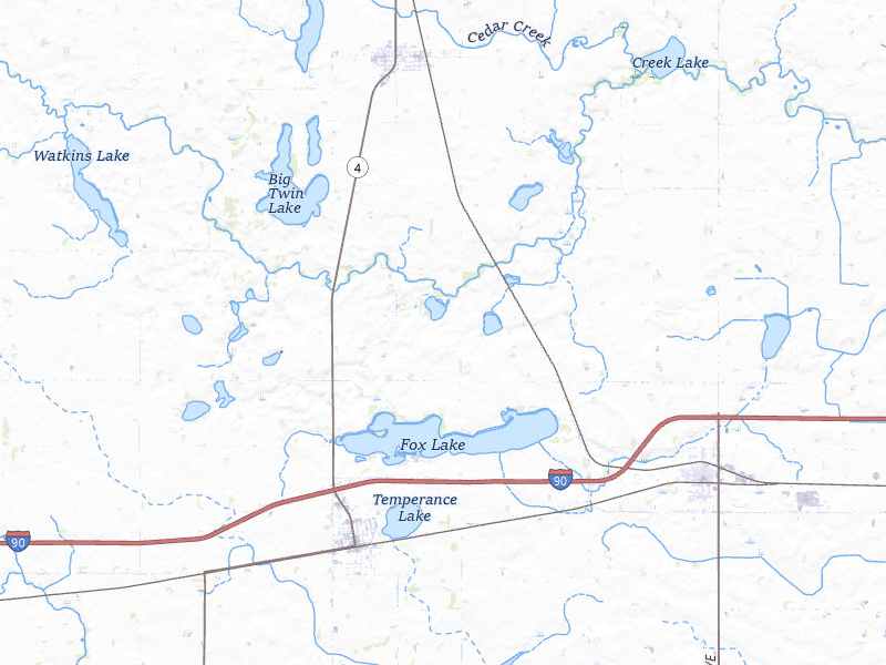 NEXRAD radar-signature map of the hail storm over Sherburn, MN on May 15, 2026