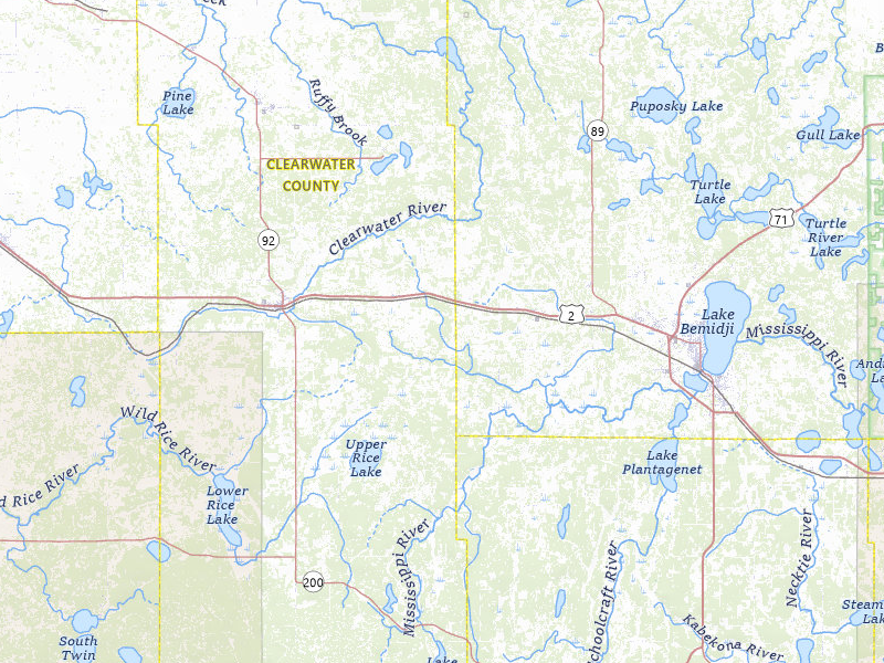 NEXRAD radar-signature map of the hail storm over Shevlin, MN on Jun 9, 2026