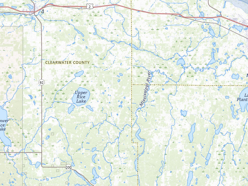 NEXRAD radar-signature map of the hail storm over Shevlin, MN on Jul 24, 2026