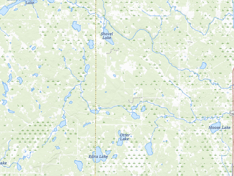 NEXRAD radar-signature map of the hail storm over Swatara, MN on Jul 3, 2026