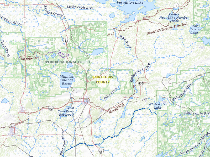 NEXRAD radar-signature map of the hail storm over Virginia, MN on Jul 26, 2026
