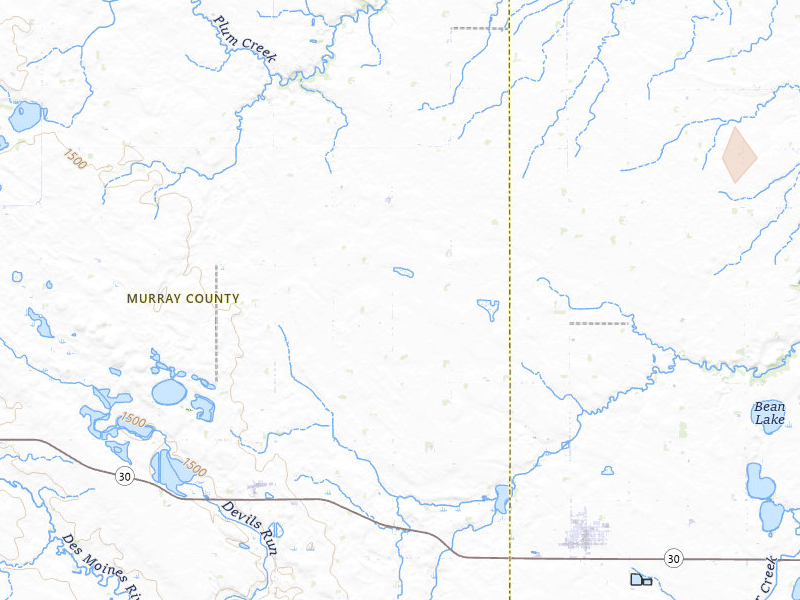Radar-estimated hail-size map of the storm over Westbrook, MN on Jun 3, 2026