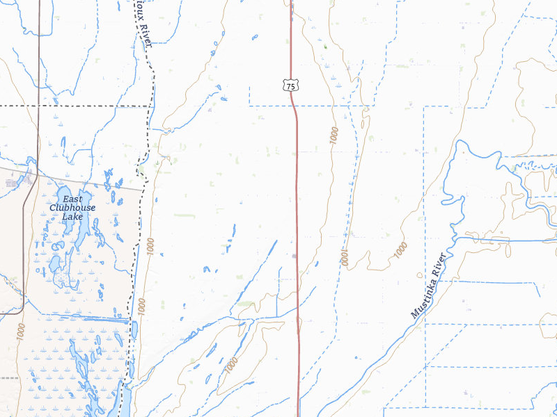 Radar-estimated hail-size map of the storm over Wheaton, MN on Jun 9, 2026