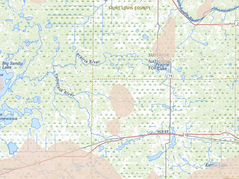 Radar-estimated hail-size map of the storm over Wright, MN on Jun 29, 2026