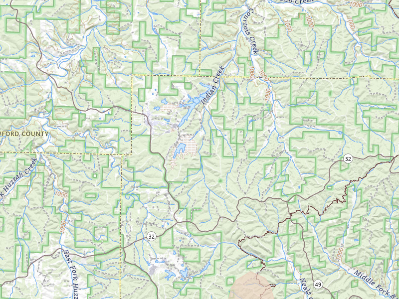 Radar-estimated hail-size map of the storm over Bixby, MO on Jul 31, 2026