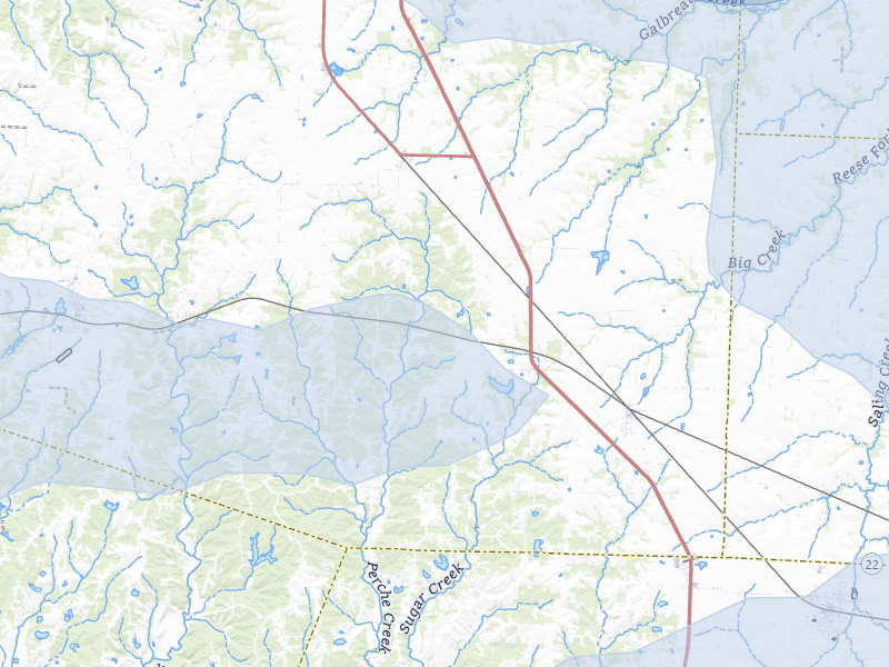 NEXRAD radar-signature map of the hail storm over Clark, MO on May 31, 2026