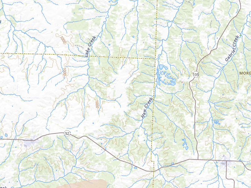 Radar-estimated hail-size map of the storm over Cole Camp, MO on Mar 31, 2026