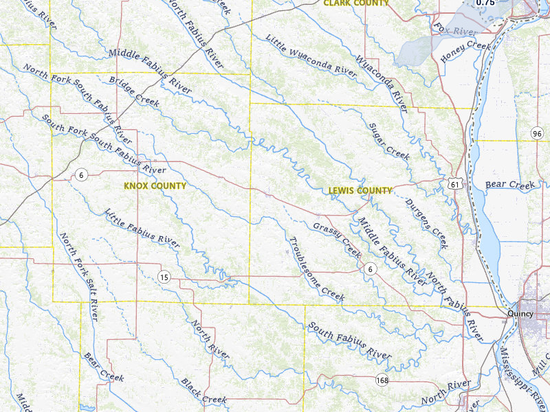 NEXRAD radar-signature map of the hail storm over La Belle, MO on Apr 13, 2026
