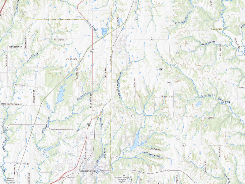 NEXRAD radar-signature map of the hail storm over Lawson, MO on Sep 6, 2026