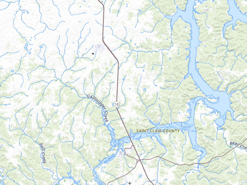NEXRAD radar-signature map of the hail storm over Osceola, MO on May 31, 2026