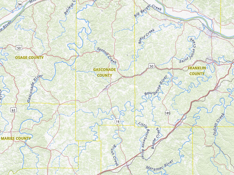 NEXRAD radar-signature map of the hail storm over Owensville, MO on Apr 17, 2026