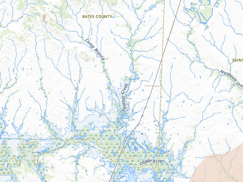 Radar-estimated hail-size map of the storm over Rockville, MO on Apr 17, 2026