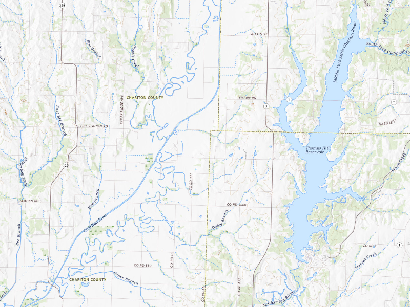 NEXRAD radar-signature map of the hail storm over Salisbury, MO on Aug 5, 2026