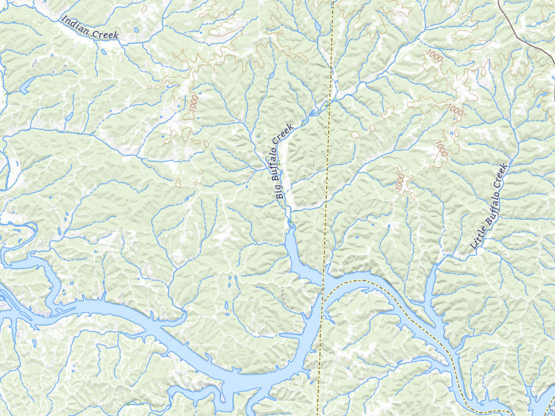 NEXRAD radar-signature map of the hail storm over Stover, MO on May 31, 2026
