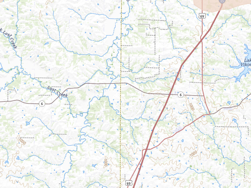 Radar-estimated hail-size map of the storm over Weatherby, MO on May 16, 2026