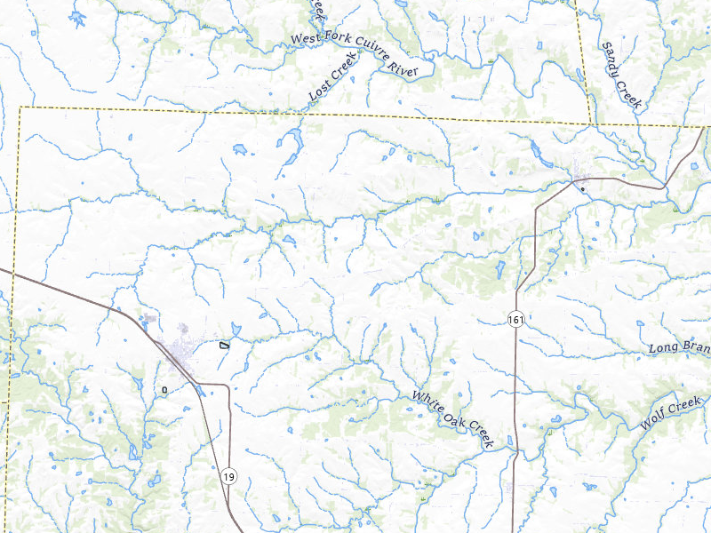 Radar-estimated hail-size map of the storm over Wellsville, MO on Apr 26, 2026