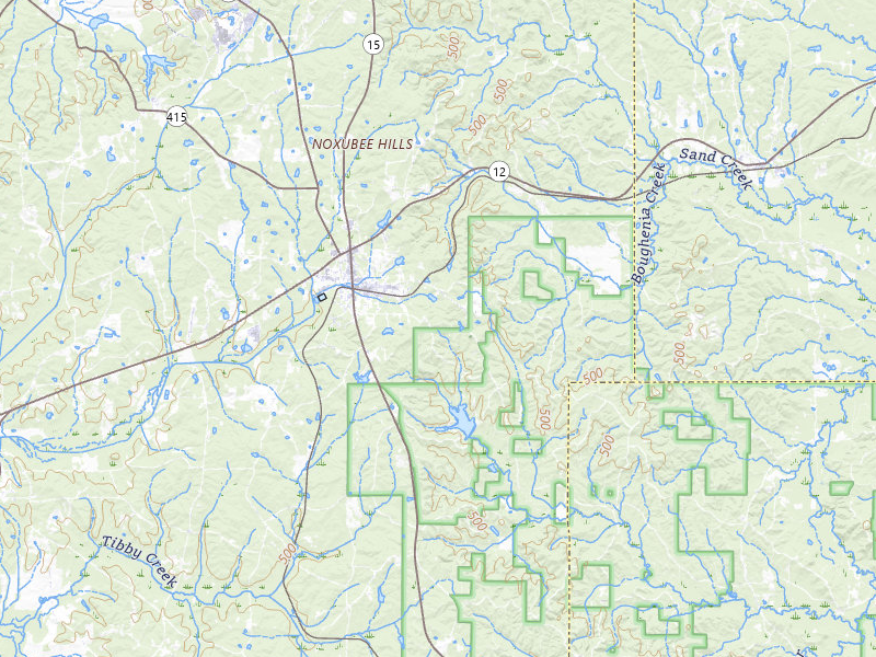 NEXRAD radar-signature map of the hail storm over Ackerman, MS on Jul 1, 2026