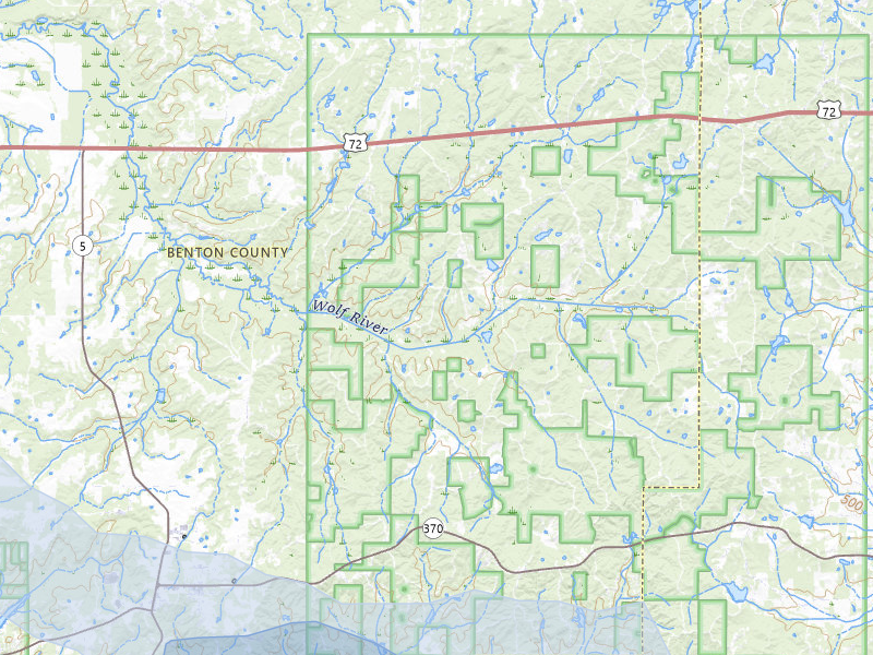 NEXRAD radar-signature map of the hail storm over Ashland, MS on Aug 17, 2026