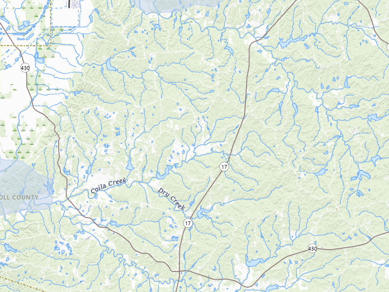 NEXRAD radar-signature map of the hail storm over Coila, MS on Apr 28, 2026