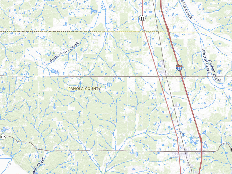 NEXRAD radar-signature map of the hail storm over Como, MS on Jul 4, 2026