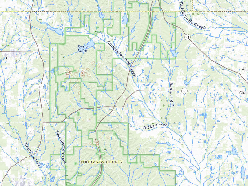 Radar-estimated hail-size map of the storm over Houston, MS on Jul 1, 2026
