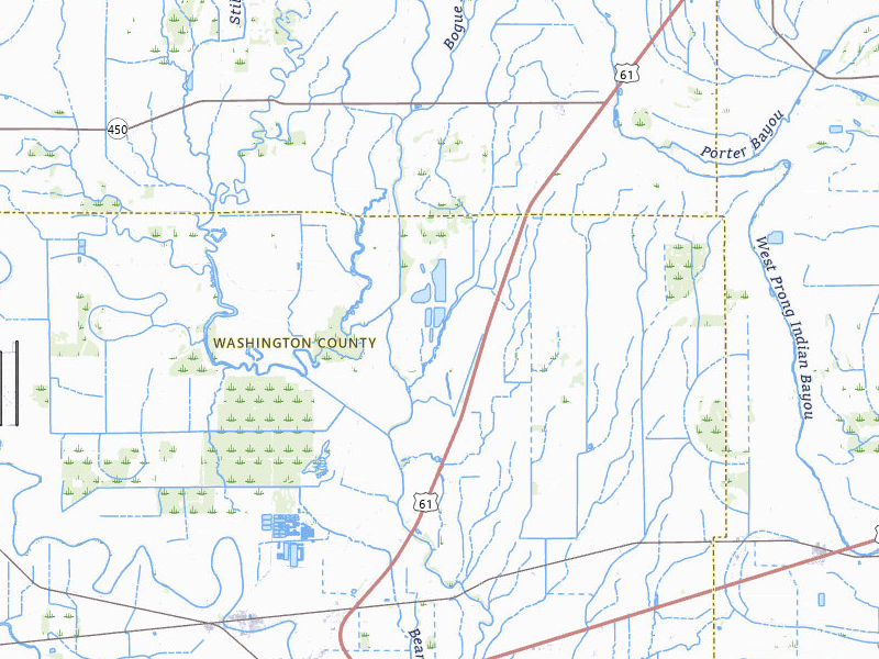 NEXRAD radar-signature map of the hail storm over Leland, MS on Apr 28, 2026
