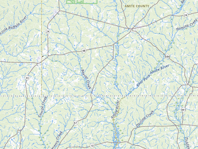 NEXRAD radar-signature map of the hail storm over Liberty, MS on Sep 3, 2026