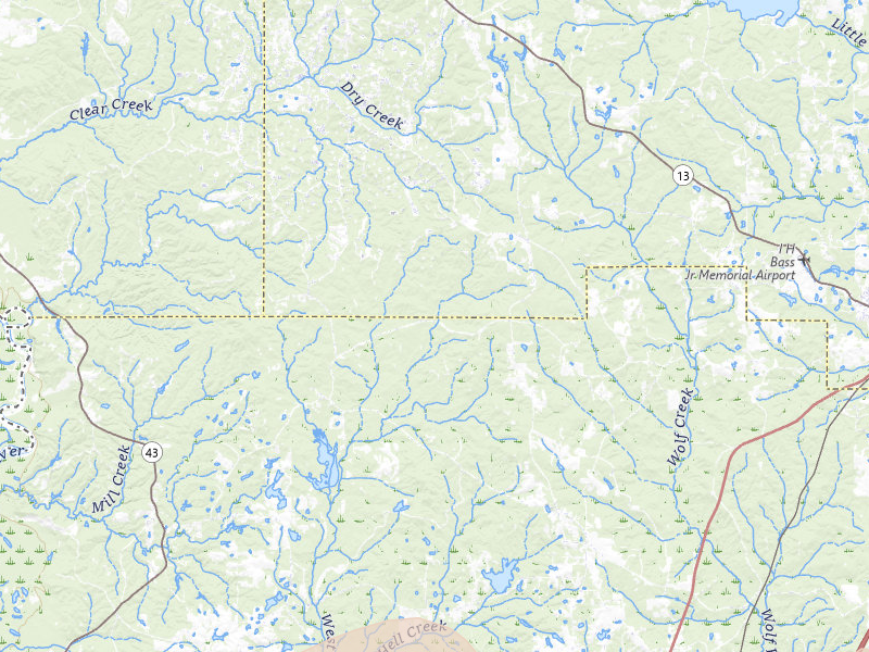 Radar-estimated hail-size map of the storm over Lumberton, MS on May 8, 2026