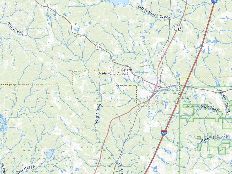 NEXRAD radar-signature map of the hail storm over Lumberton, MS on Aug 6, 2026