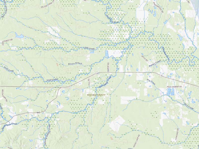 NEXRAD radar-signature map of the hail storm over Macon, MS on Sep 12, 2026