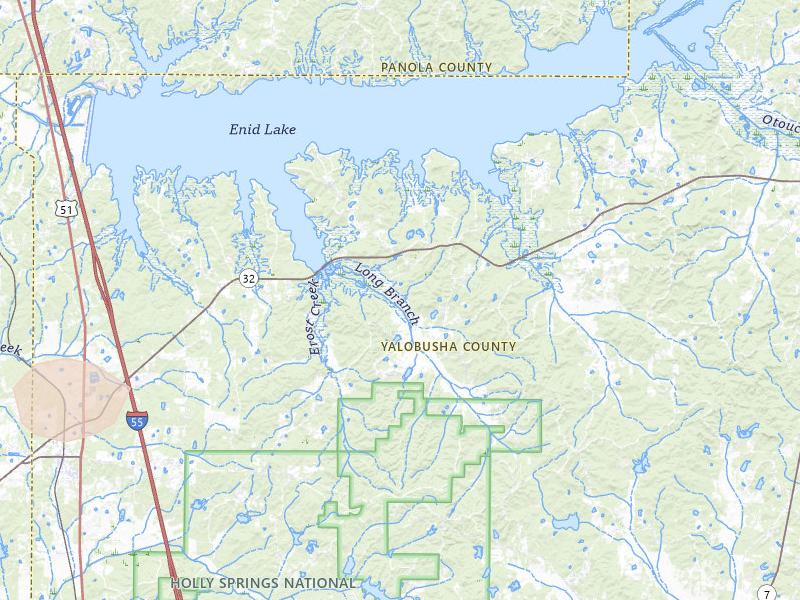 Radar-estimated hail-size map of the storm over Oakland, MS
