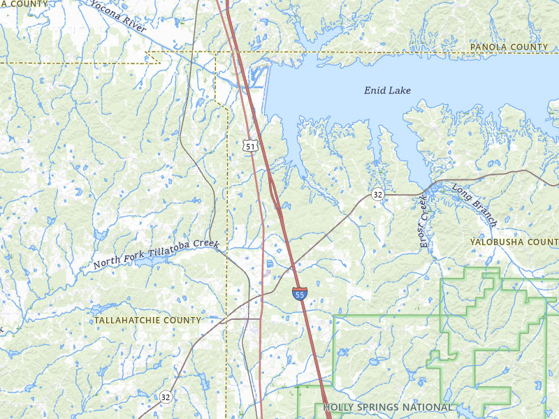 Radar-estimated hail-size map of the storm over Oakland, MS on Jul 2, 2026