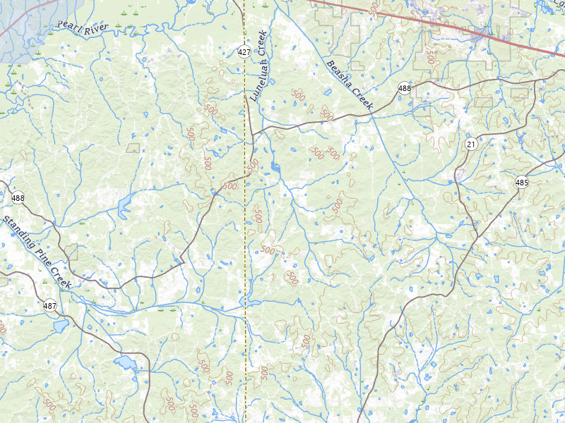 NEXRAD radar-signature map of the hail storm over Philadelphia, MS on Sep 6, 2026