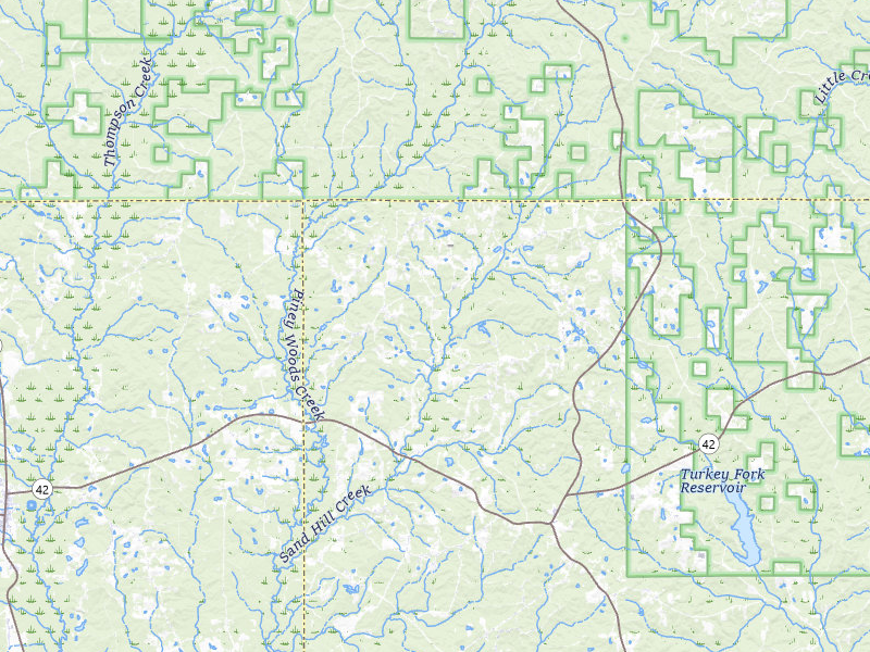 NEXRAD radar-signature map of the hail storm over Richton, MS on Jun 1, 2026