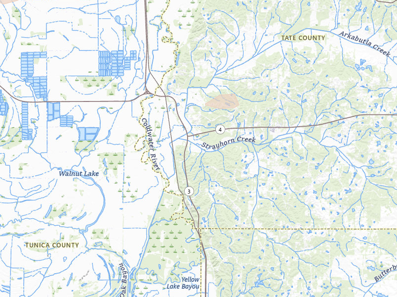 Radar-estimated hail-size map of the storm over Sarah, MS on Aug 17, 2026