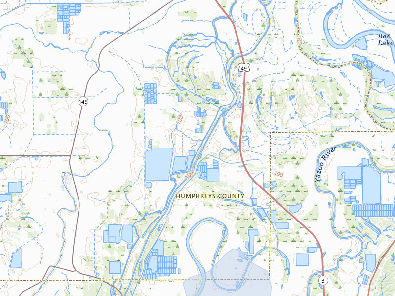 NEXRAD radar-signature map of the hail storm over Silver City, MS on Jul 12, 2026