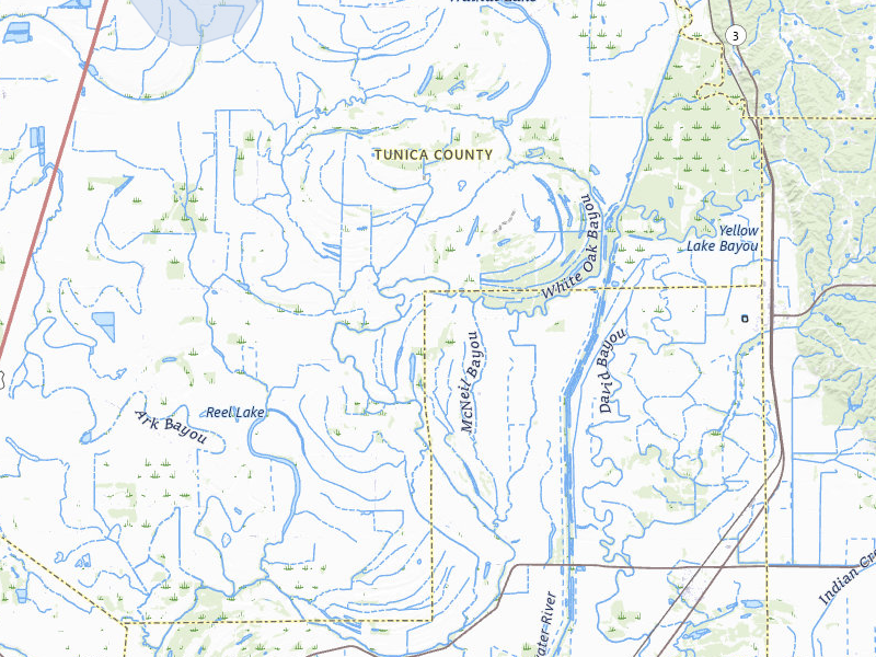 NEXRAD radar-signature map of the hail storm over Sledge, MS on Apr 28, 2026