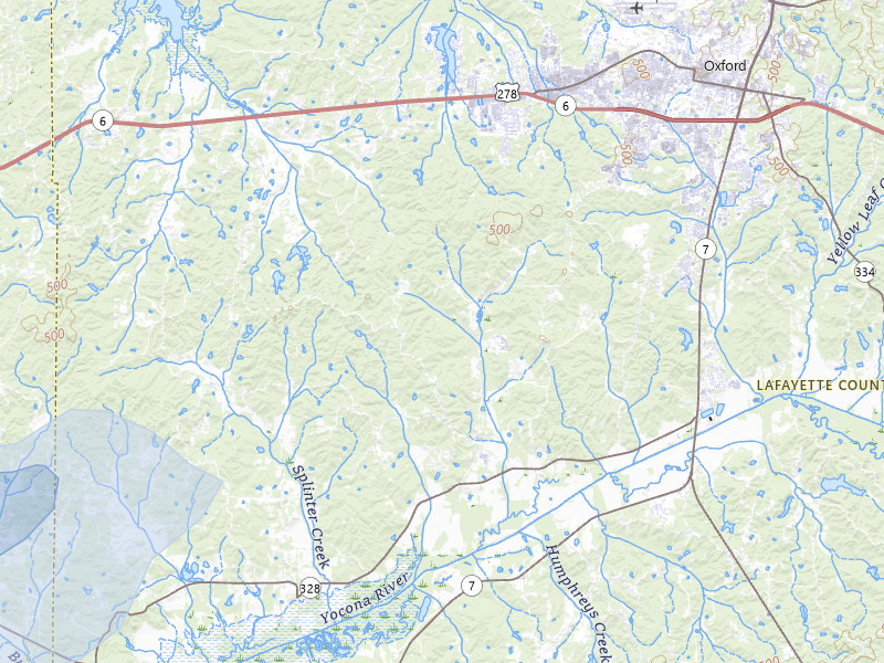 NEXRAD radar-signature map of the hail storm over Taylor, MS on Jul 31, 2026