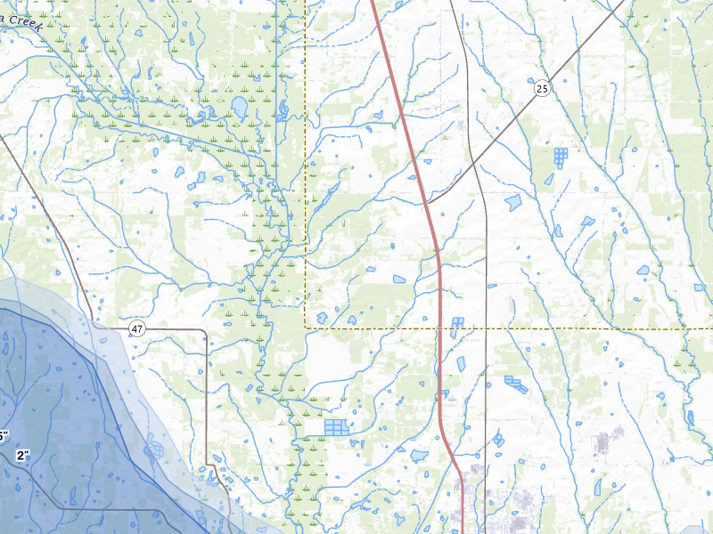 NEXRAD radar-signature map of the hail storm over West Point, MS on Aug 20, 2026