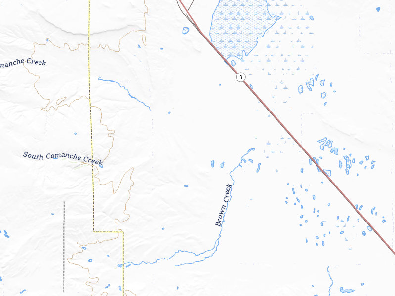 NEXRAD radar-signature map of the hail over Broadview, MT