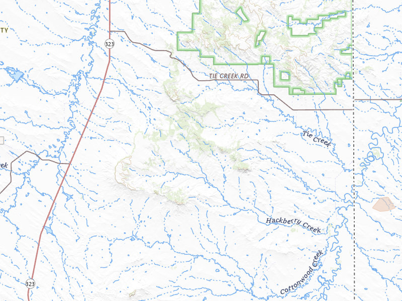 Radar-estimated hail-size map of the storm over Capitol, MT on Jul 16, 2026