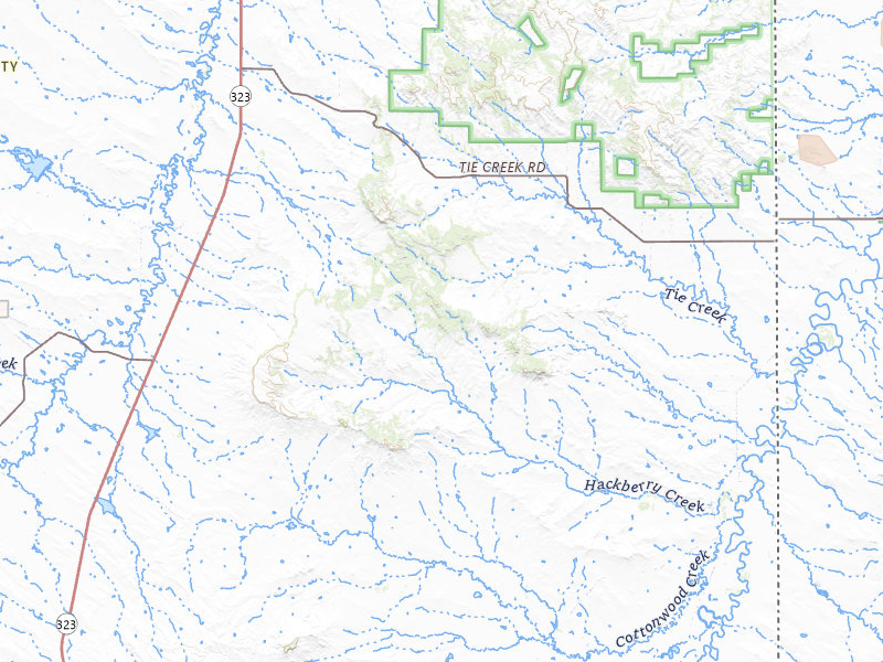 Radar-estimated hail-size map of the storm over Capitol, MT on Jul 28, 2026