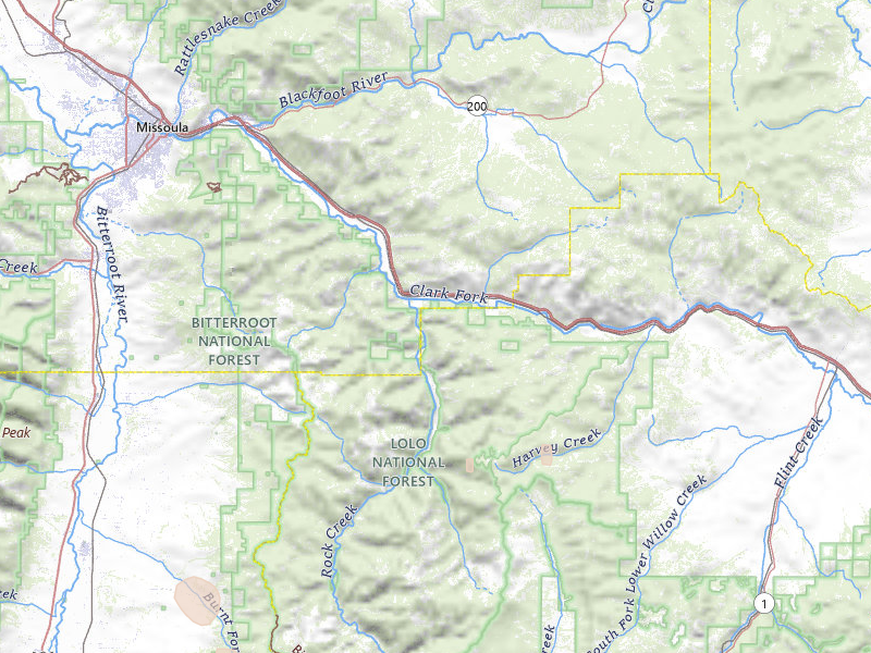 Radar-estimated hail-size map of the storm over Clinton, MT on May 29, 2026