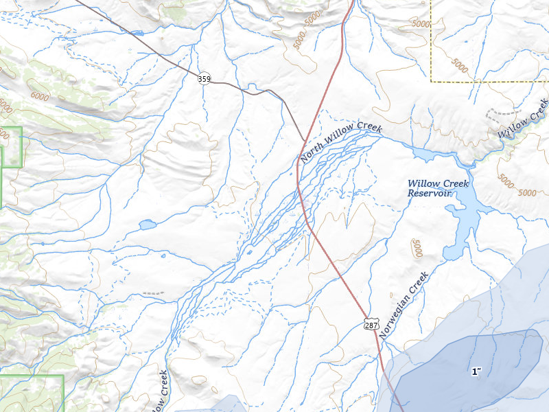 NEXRAD radar-signature map of the hail storm over Harrison, MT on Jul 25, 2026