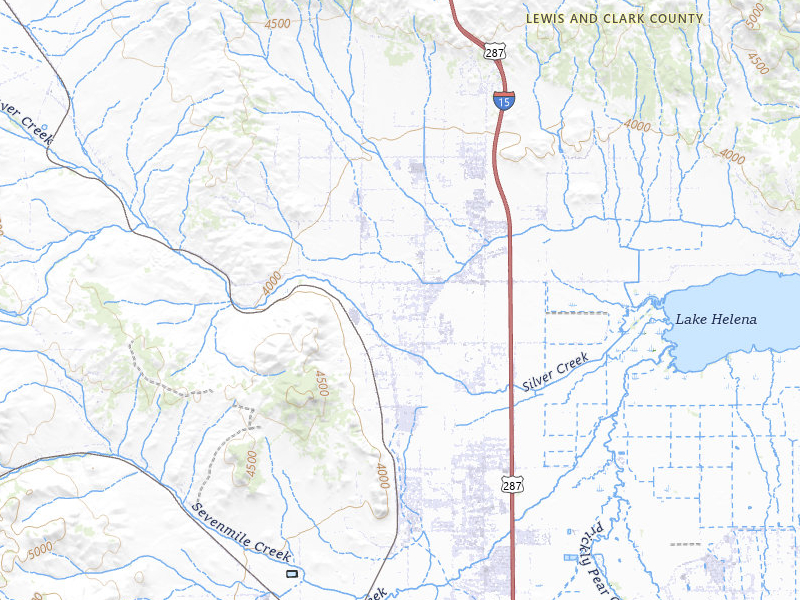 NEXRAD radar-signature map of the hail storm over Helena, MT on May 29, 2026