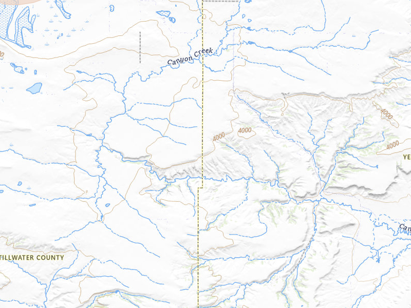 Radar-estimated hail-size map of the storm over Molt, MT on Jul 16, 2026