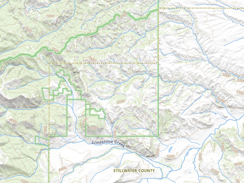 NEXRAD radar-signature map of the hail storm over Nye, MT on Jul 7, 2026