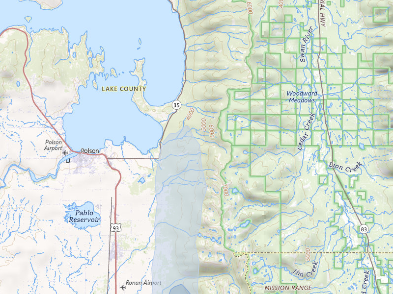 NEXRAD radar-signature map of the hail storm over Polson, MT on May 29, 2026